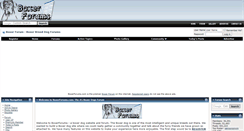 Desktop Screenshot of boxerforums.com